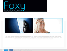 Tablet Screenshot of foxyboudoir.com